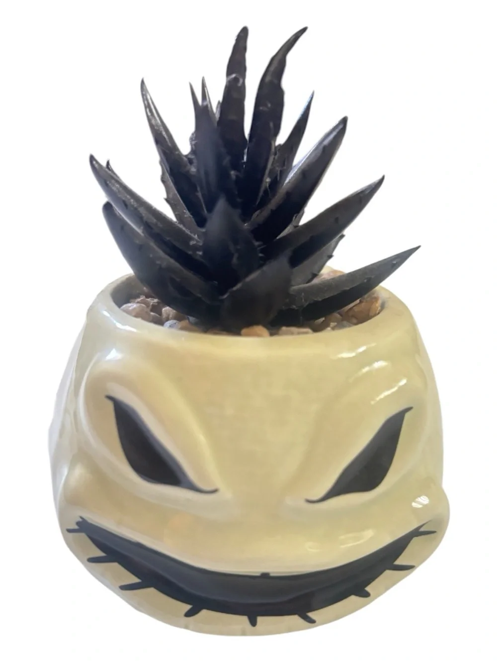Nightmare before Christmas Ceramic  Character Faux Succulent Planter Set of 4